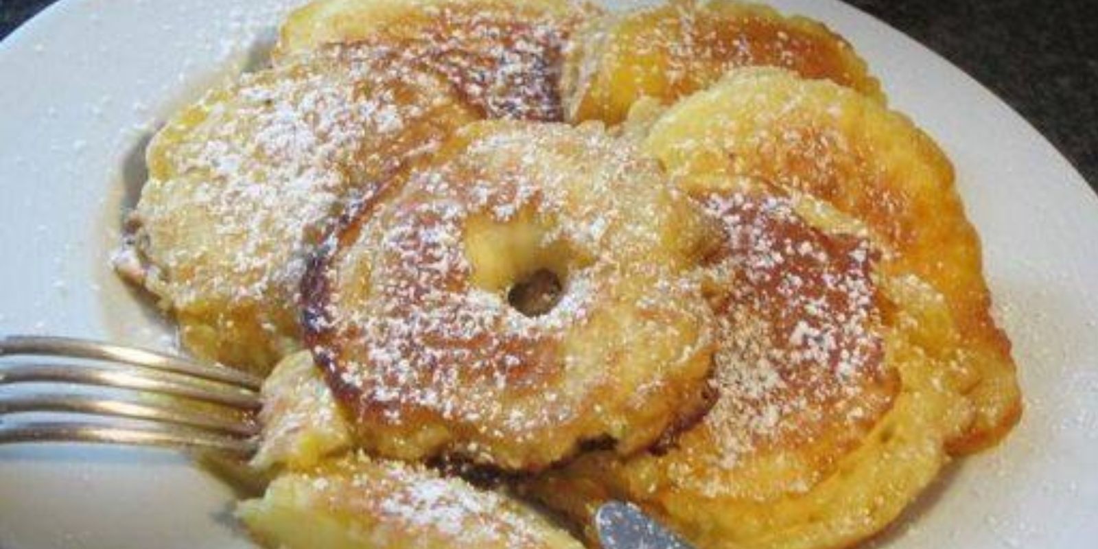 Apfelringe im teigmantel-apfelküchle.