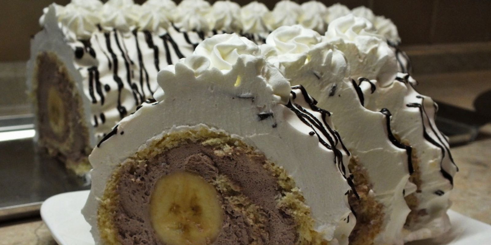 Banana-Split-Rolle