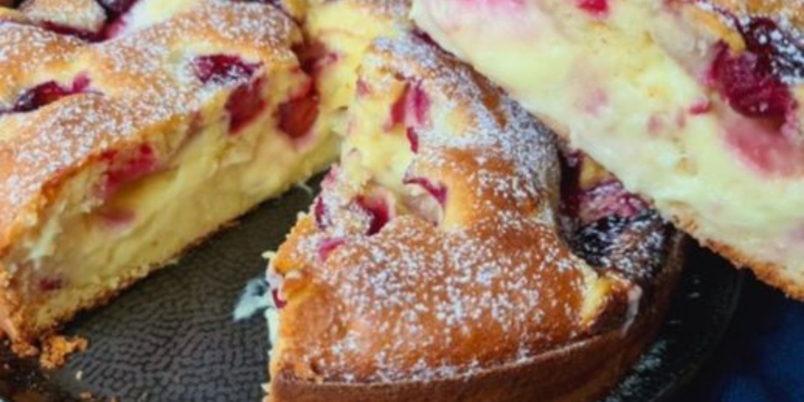 Blitz Kirschkuchen mit Vanillepudding, mhmmmm Suchfaktor vorprogrammiert!💝