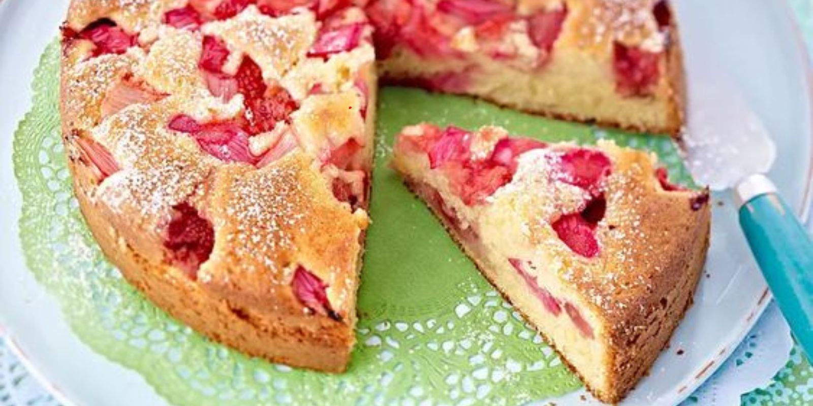 Blitz-Kirschkuchen mit Vanillepudding