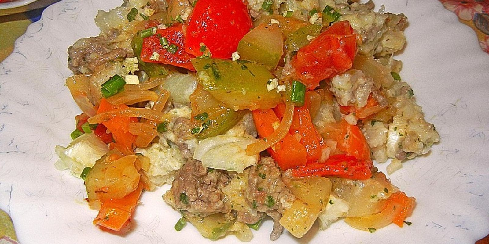 Blumenkohl mit Hackfleisch wie aus dem Restaurant