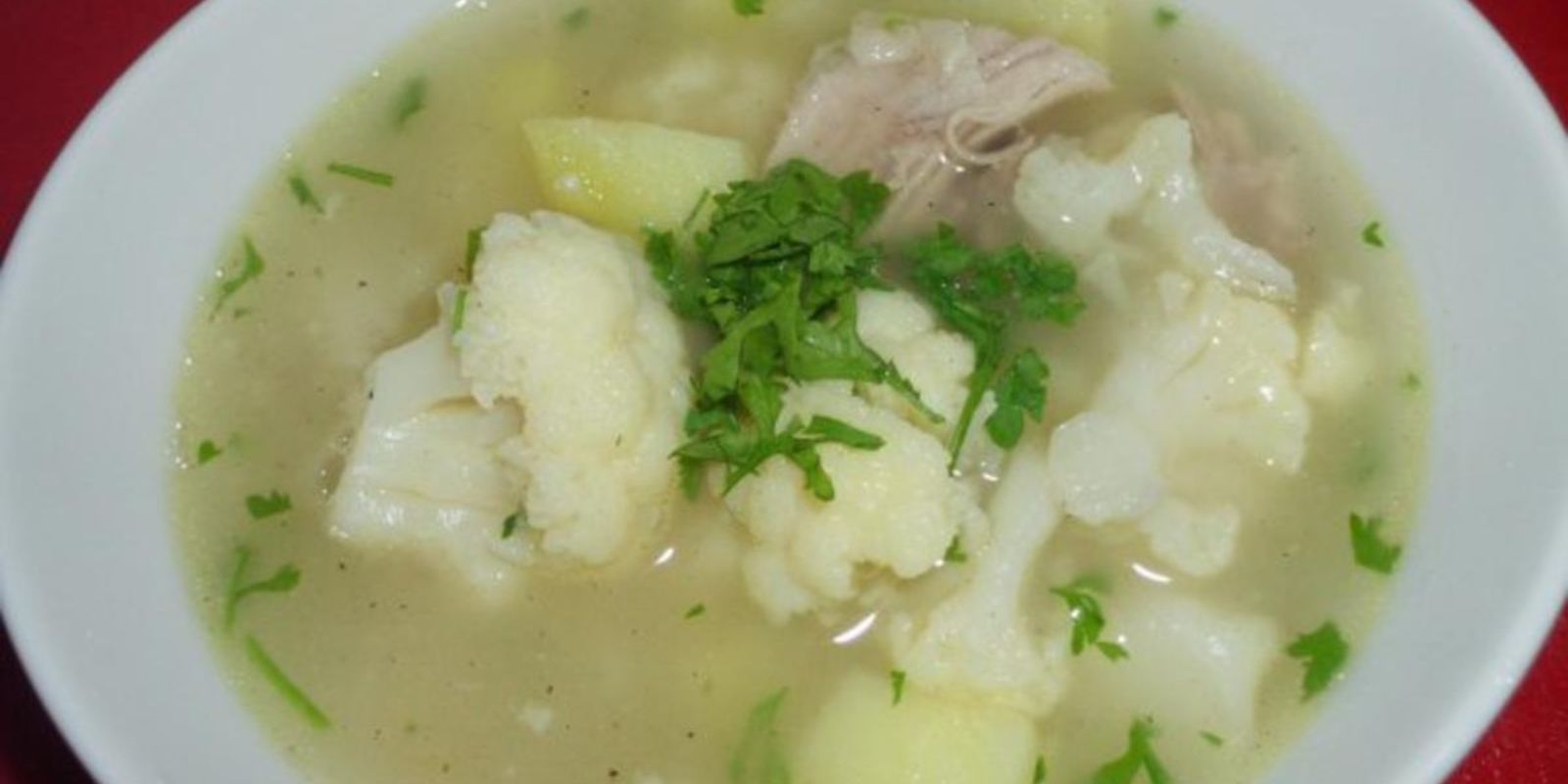 Blumenkohlsuppe