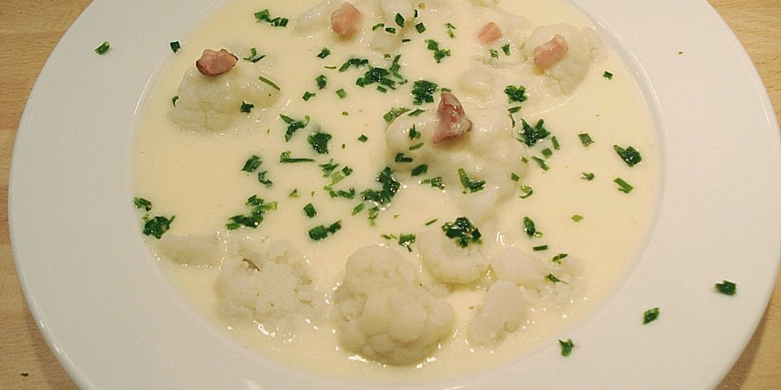 Blumenkohlsuppe
