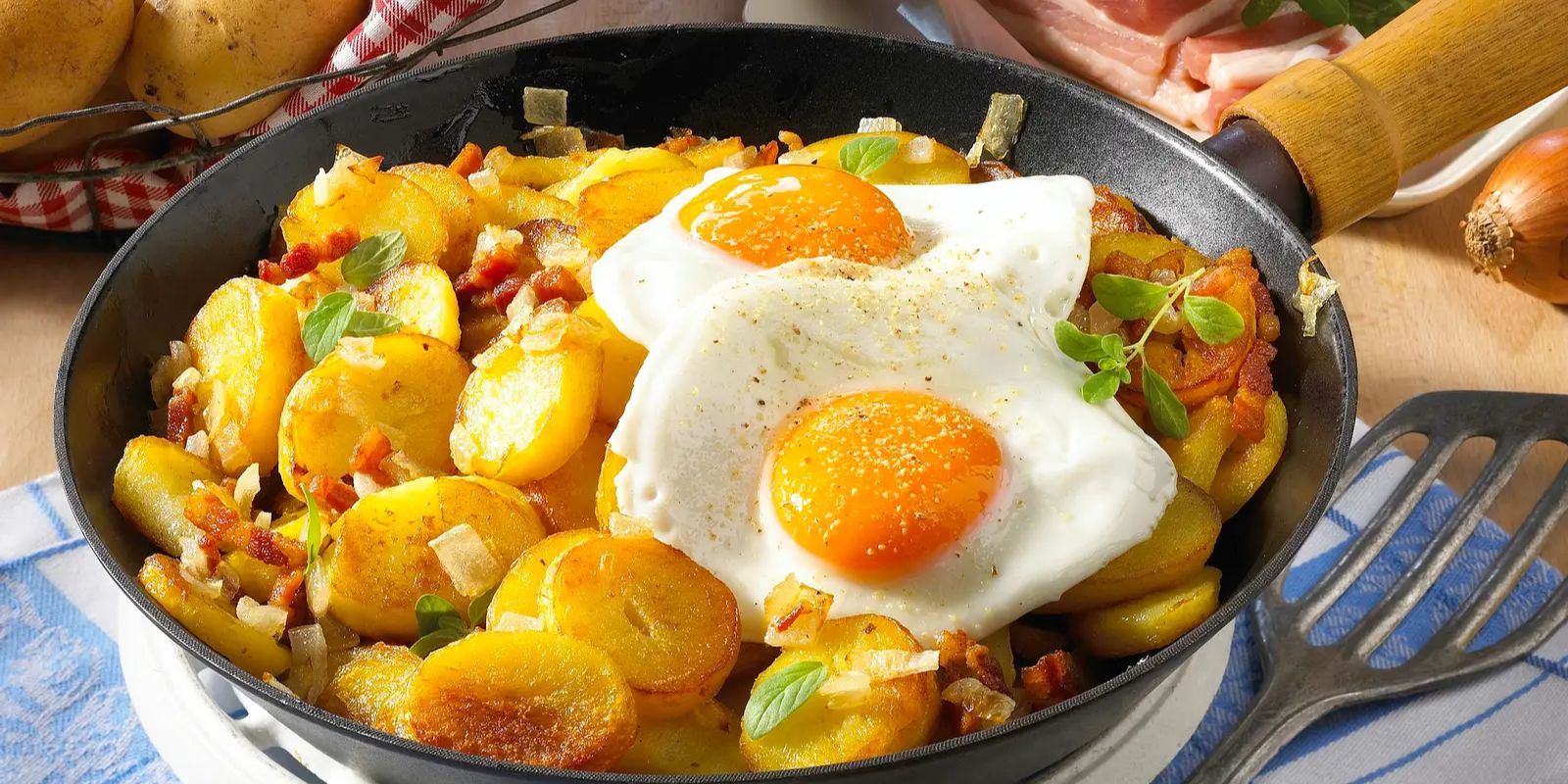 Bratkartoffeln mit Ei und Käse – Ein Herzhaftes und Einfaches Rezept