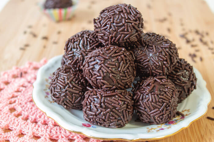 Brigadeiro (Brazilian Chocolate Truffles)