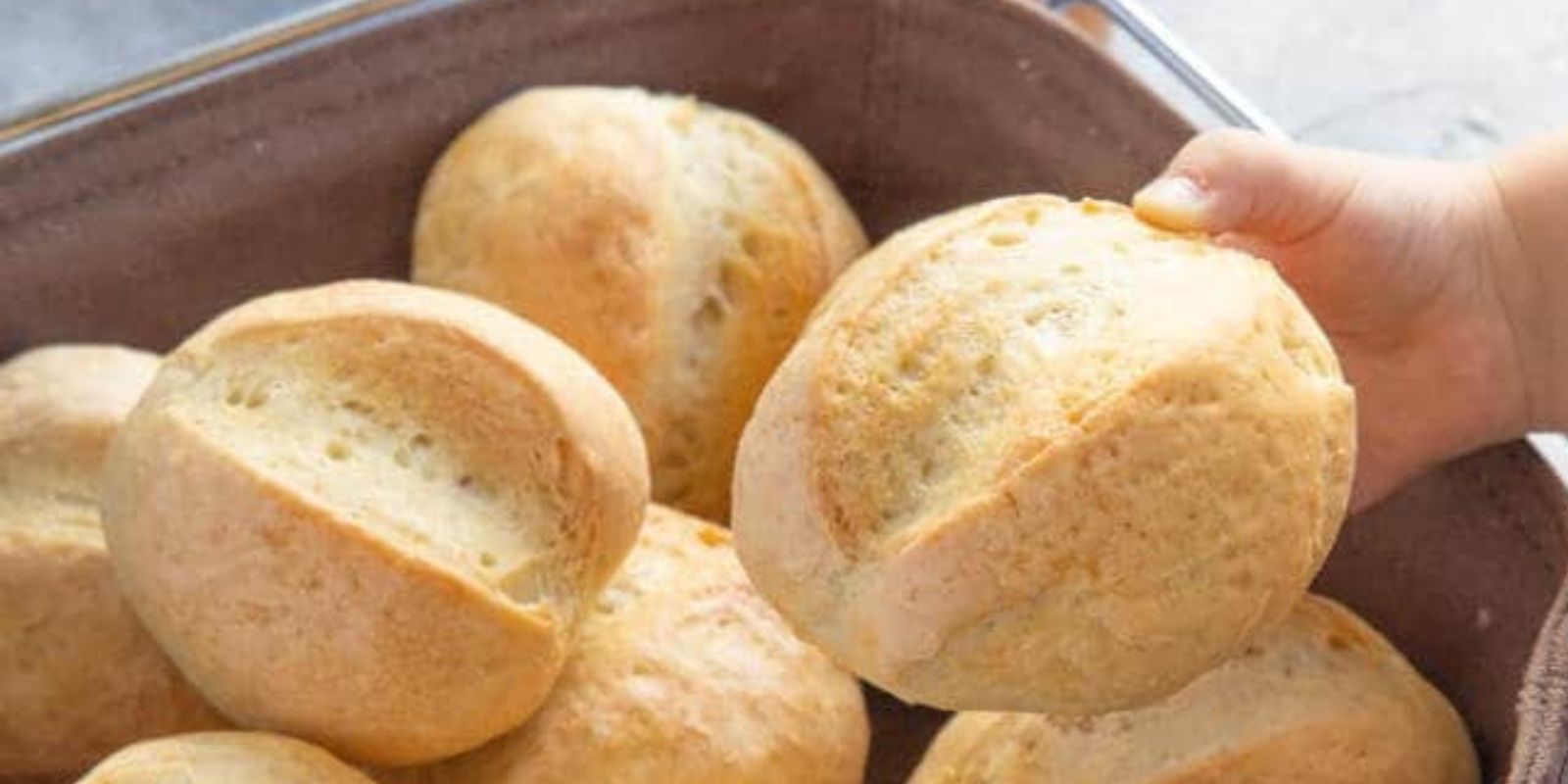 Brötchen wie vom Bäcker mit 3 Zutaten