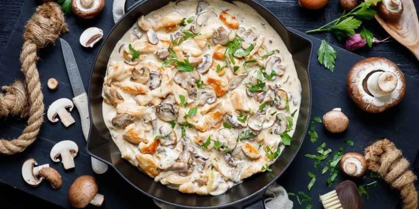 Champignon-Rahm-Geschnetzeltes – Ein Gaumenschmaus der Extraklasse