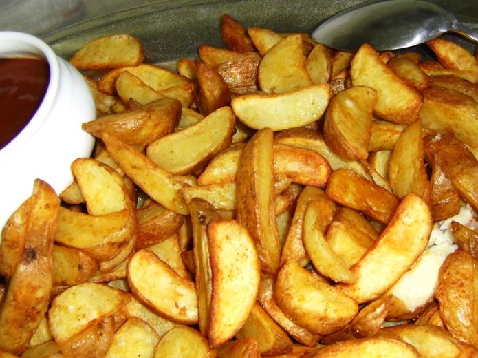 Country Kartoffeln mit Dip