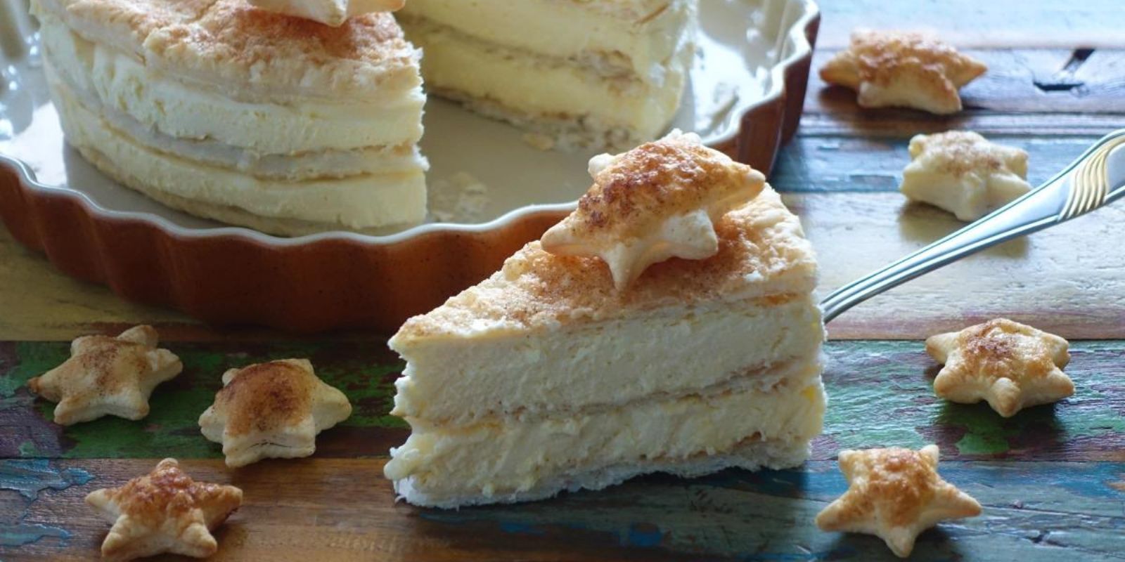 Cremeschnitten torte