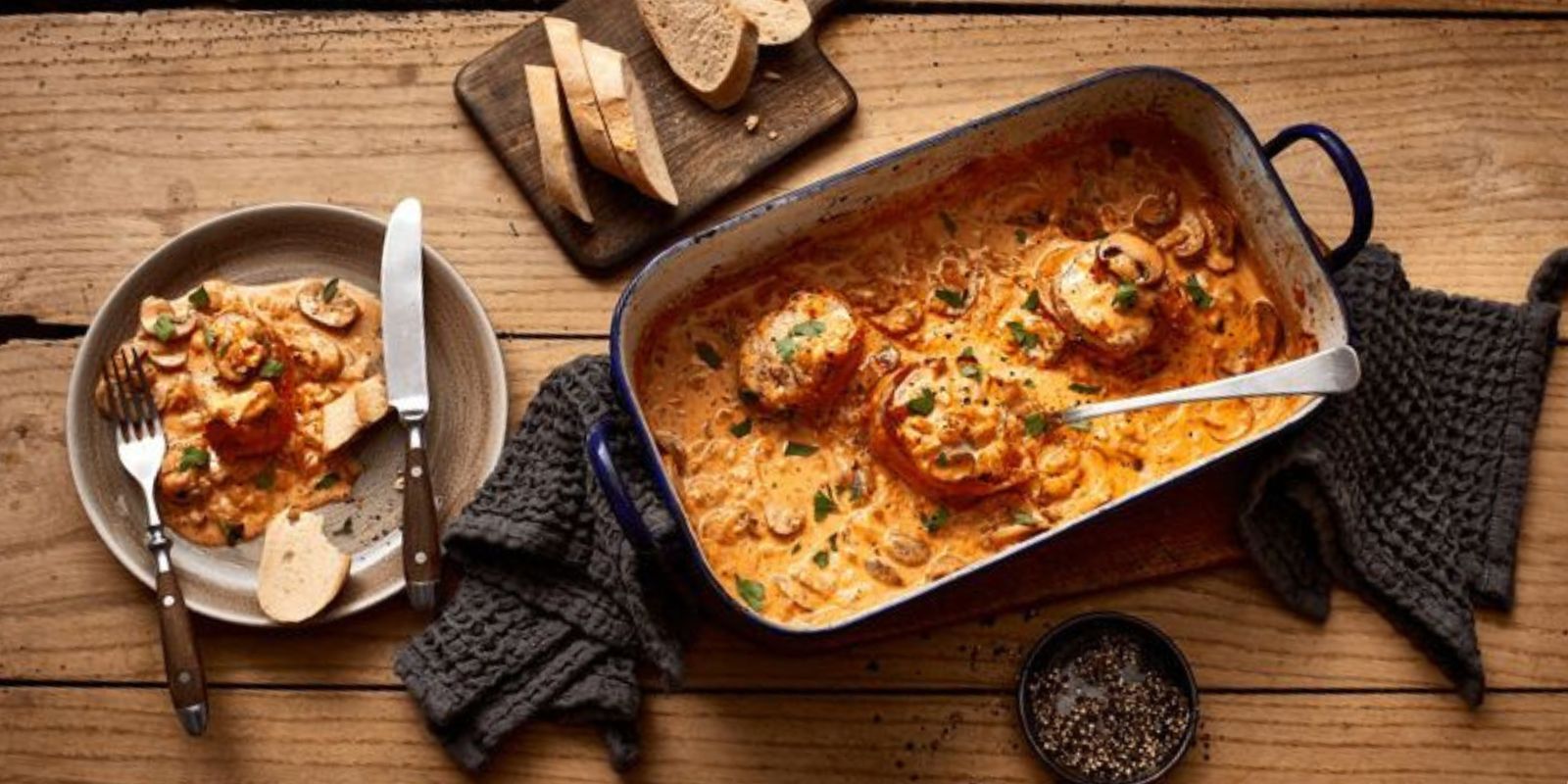 Cremiger Filettopf – Zartes Fleisch in verlockender Sauce!