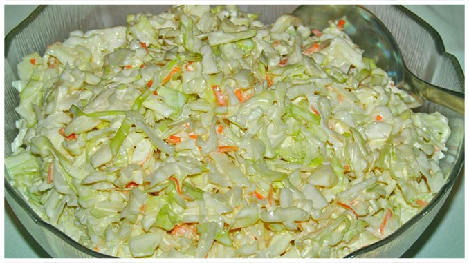 Cremiger Krautsalat