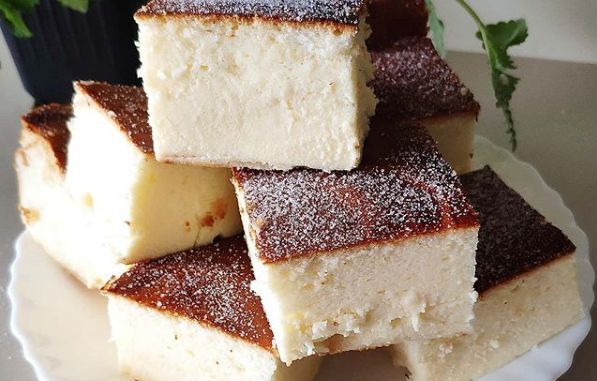 Cremiger Quarkkuchen ohne Boden