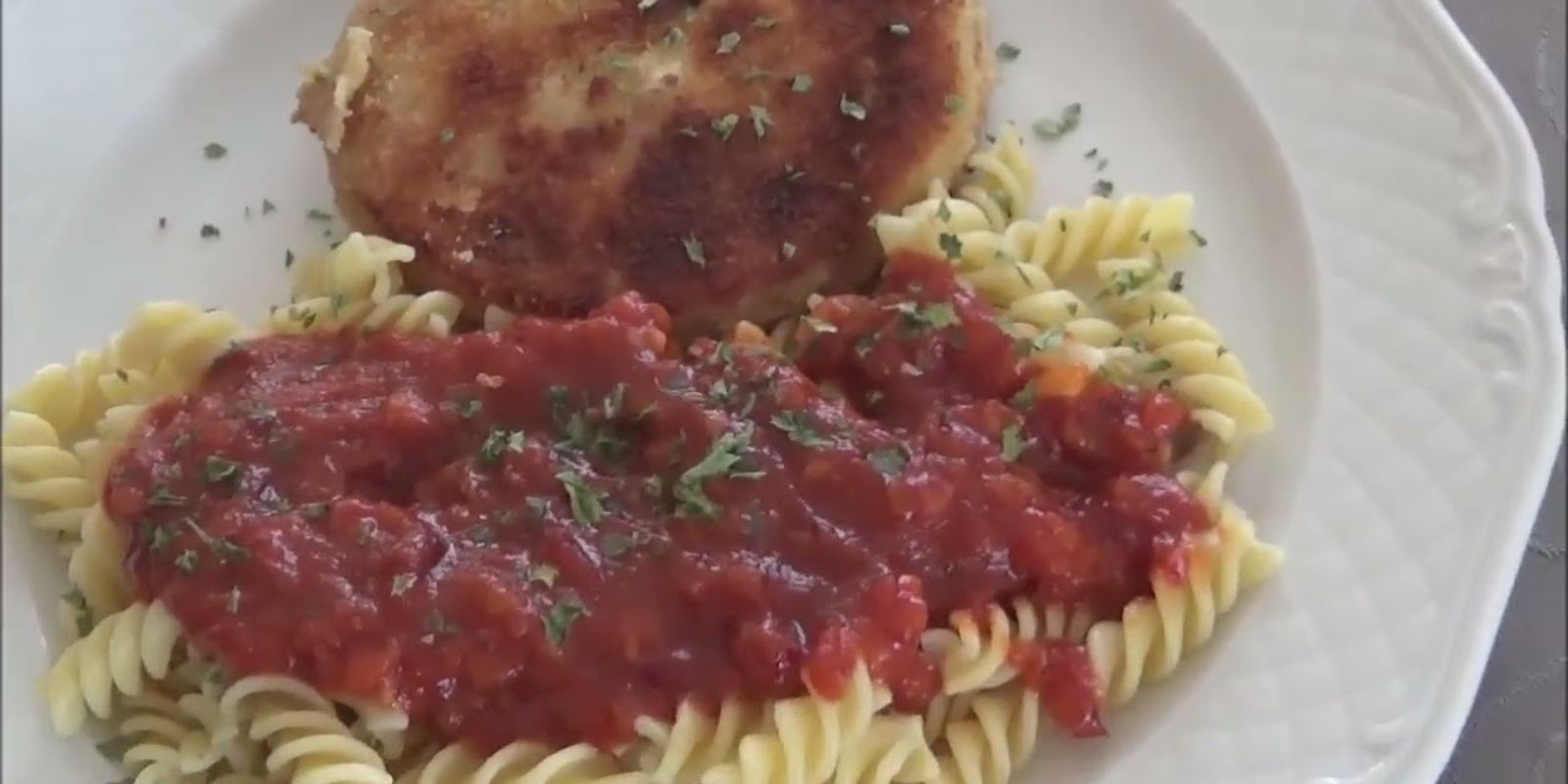 DDR Jägerschnitzel mit Feuerwehrsoße