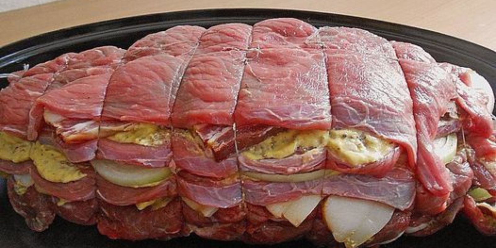 Darauf freut sich meine Familie immer! – Schichtbraten in Senfsauce