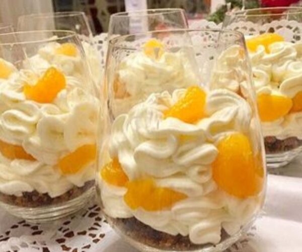 Das könnte ich täglich essen: Mandarinen-Pudding-Dessert