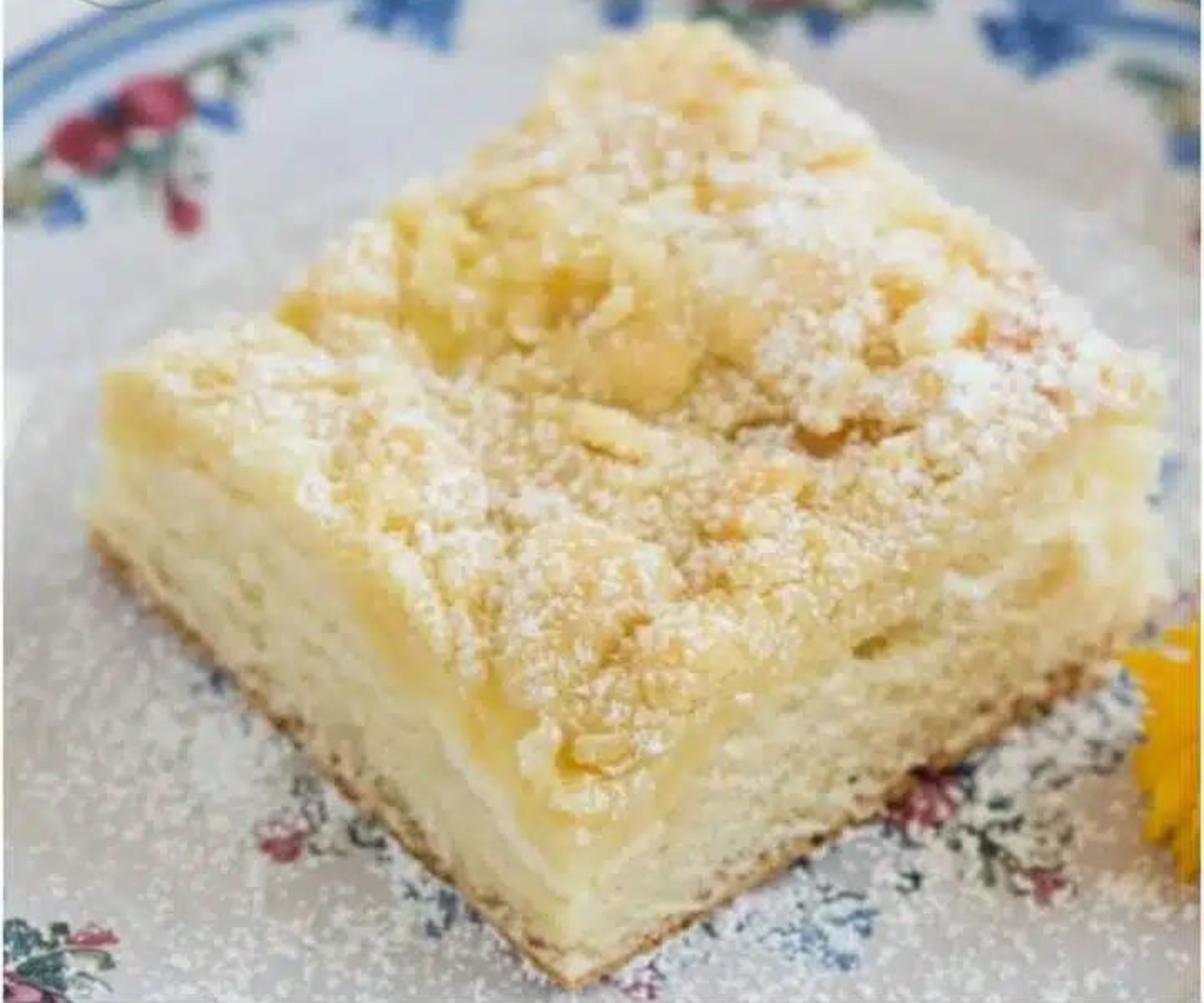 Der Genuss des Versunkenen: Streuselkuchen mit cremigem Vanillepudding