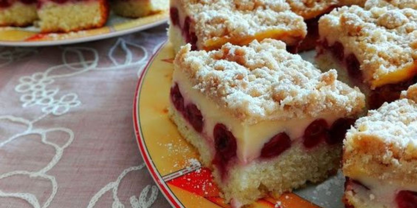 Der Köstliche Quark Kirschkuchen – Ein Deutscher Kirsch-Quark-Kuchen