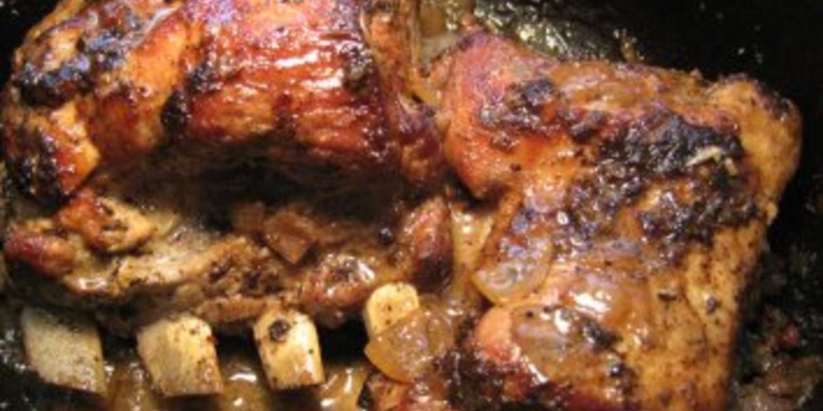 Dicke Rippchen aus dem Ofen