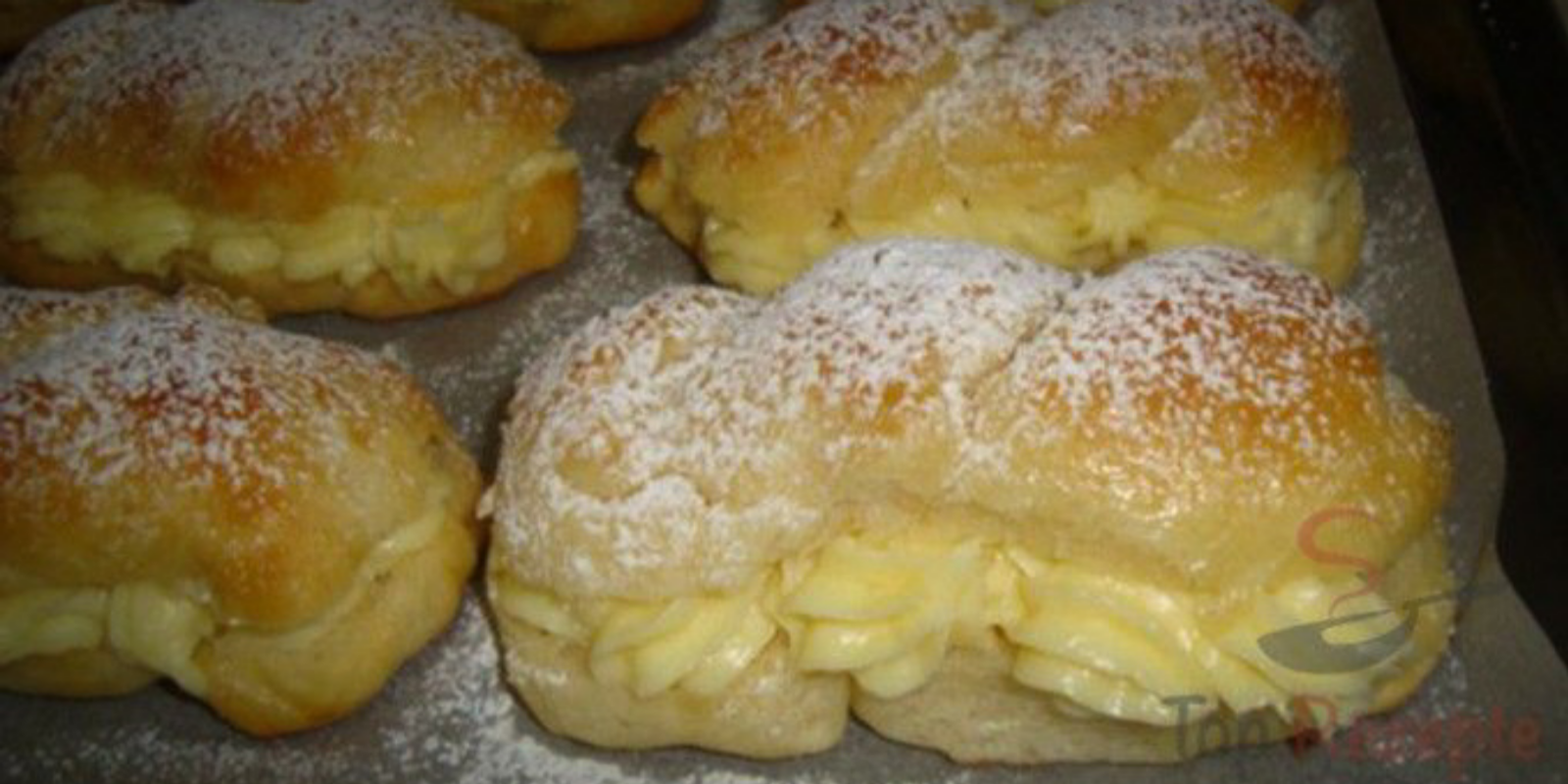 Die besten Milchbrötchen mit Vanillecreme