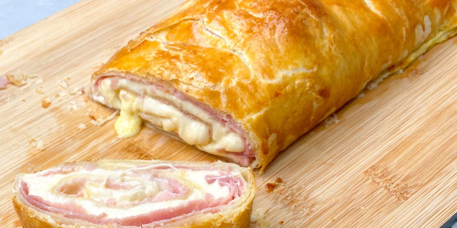 EInfach der Hammer, Blätterteigstrudel mit Schinken und Käse