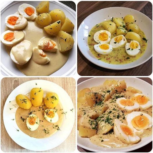 Eier in Senfsauce Rezept