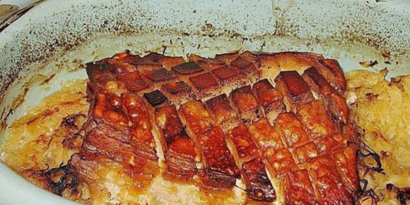 Ein Wintergericht, unglaublich lecker! – Krustenbraten mit Sauerkraut