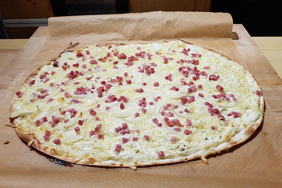Einfacher Flammkuchen