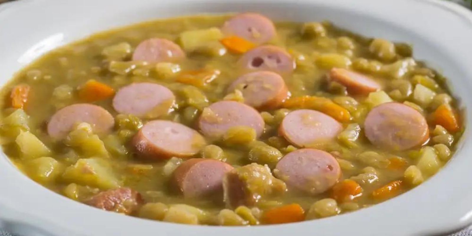 Erbseneintopf nach Bundeswehrart