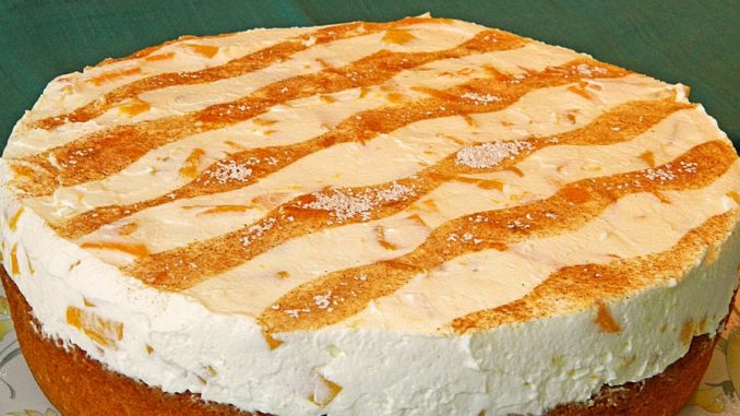 FANTA KUCHEN MIT PFIRSICH SCHMAND