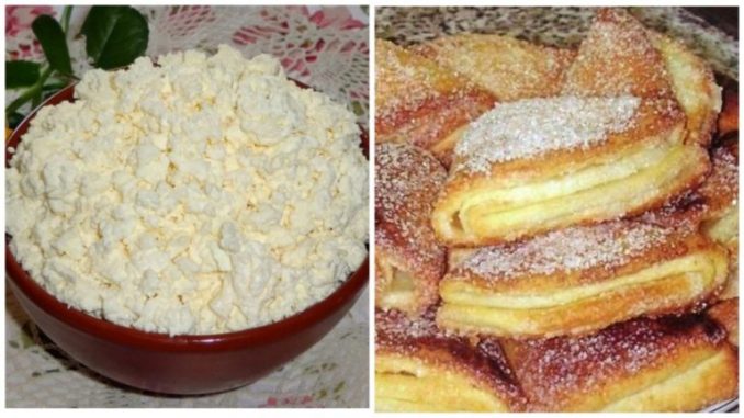 FANTASTISCHE QUARK FÄCHER MIT ZIMTZUCKER