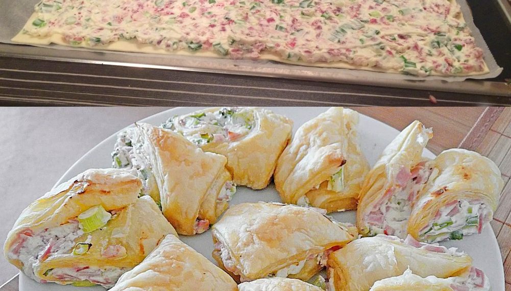 Flammkuchenrolle für die ganze Familie!