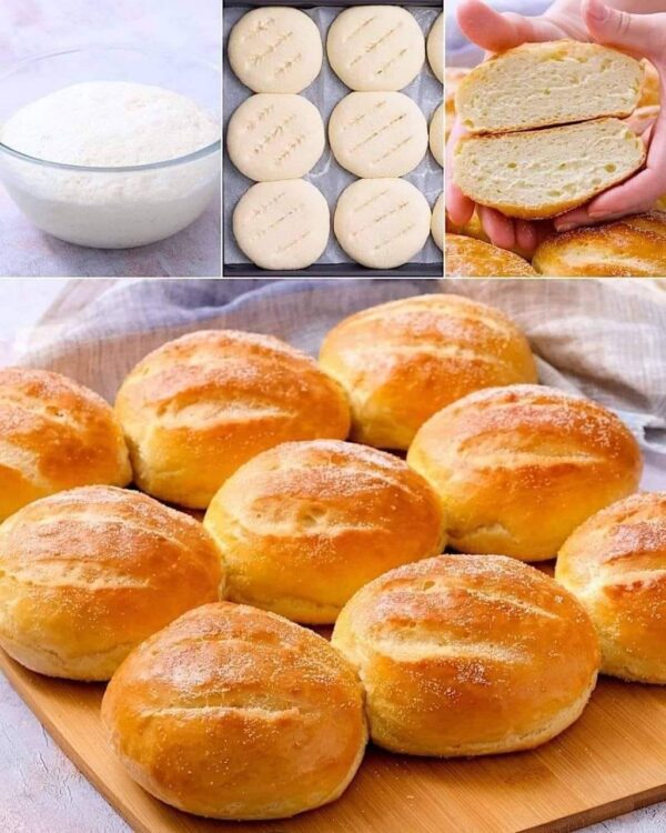 Flauschige Brötchen