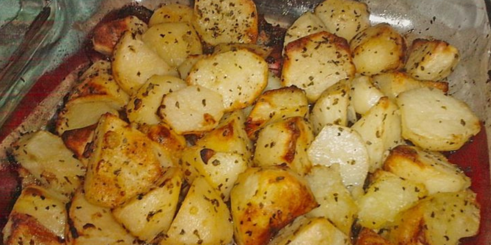 GRIECHISCHE KNOBLAUCHKARTOFFELN, EINFACH UND SUPER LECKER!