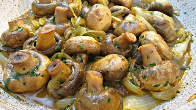 Gebratene Champignons