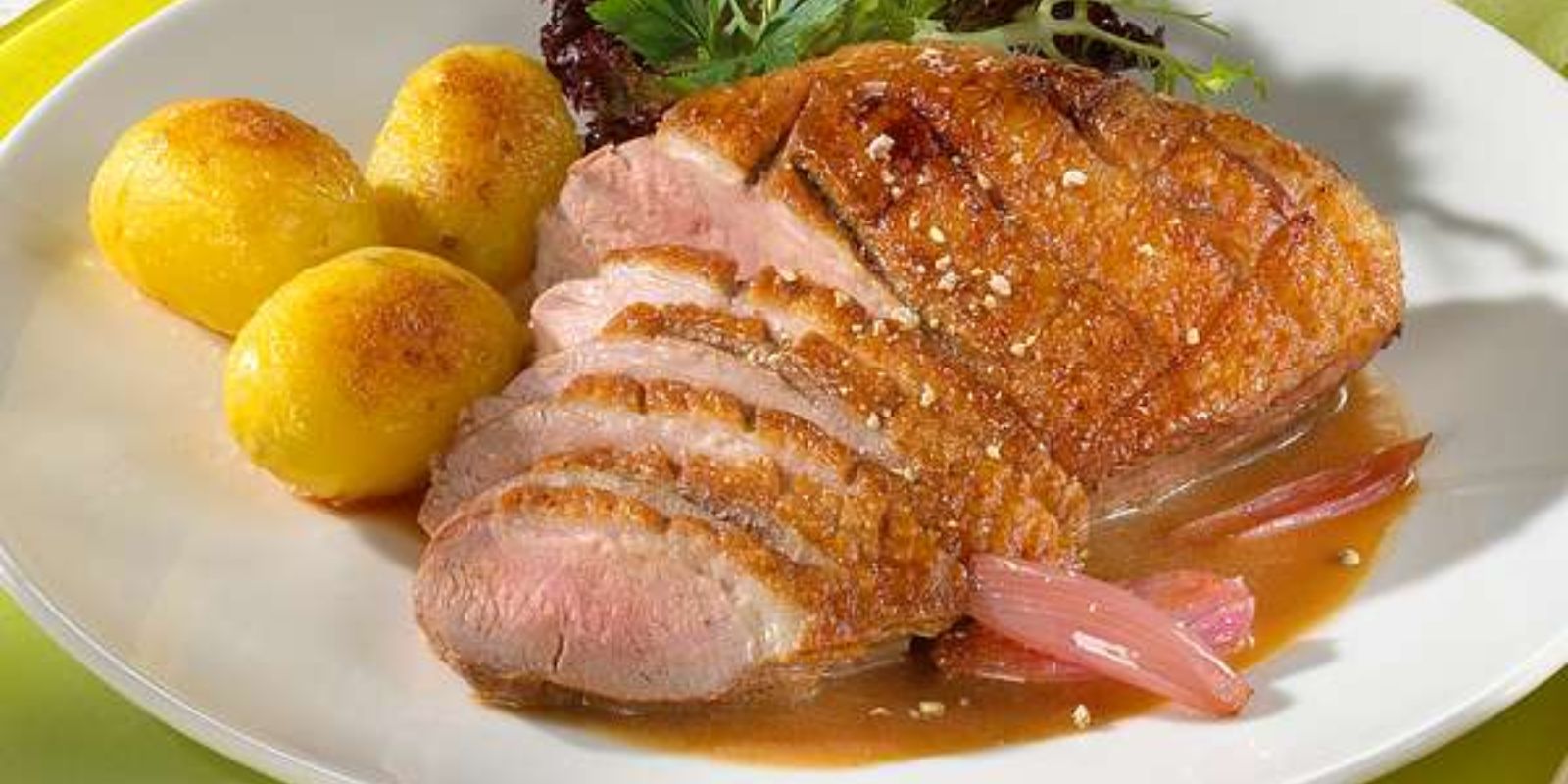 Gebratene Entenbrust mit Honigglanz – Ein Festliches Rezept