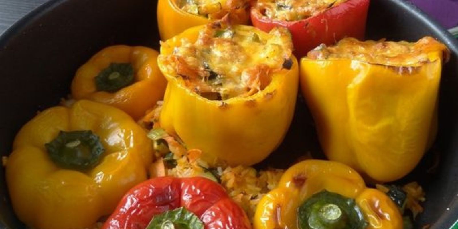 Gefüllte Paprika: Wo Einfachheit Geschmack findet