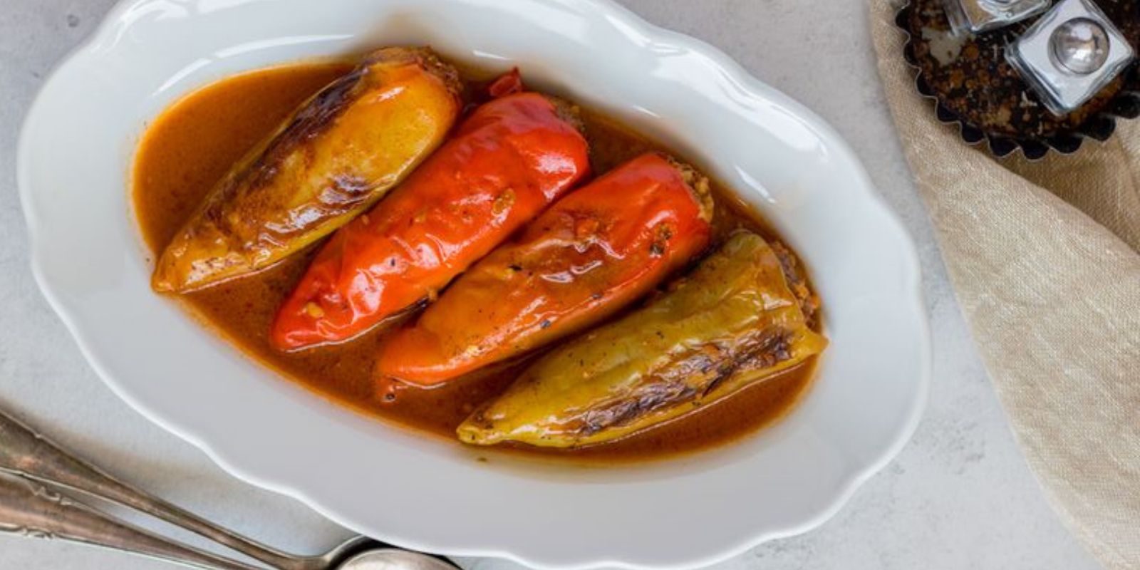 Gefüllte Paprika nach Carstens Art