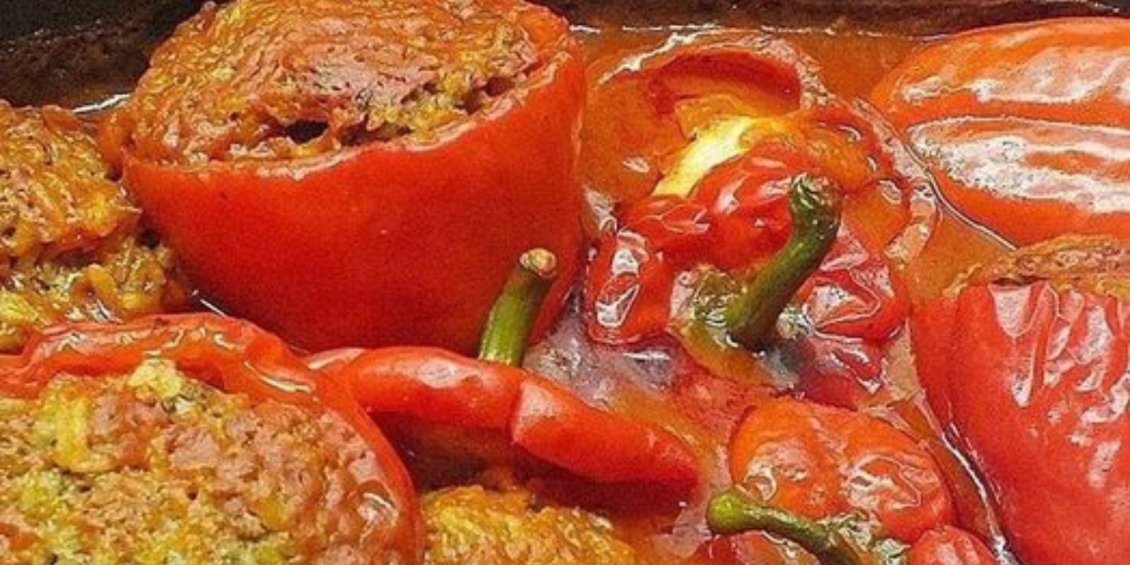 Gefüllte Paprikaschoten