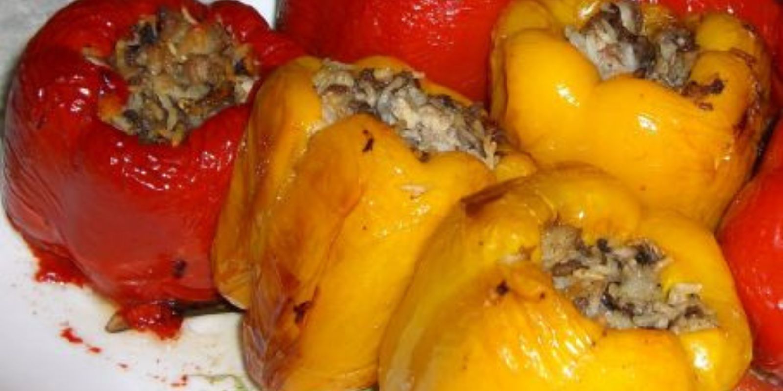 Gefüllte Paprikaschoten