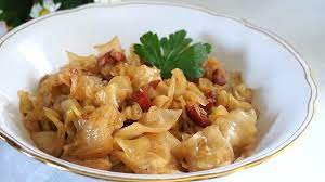 Geschmorter Weißkohl