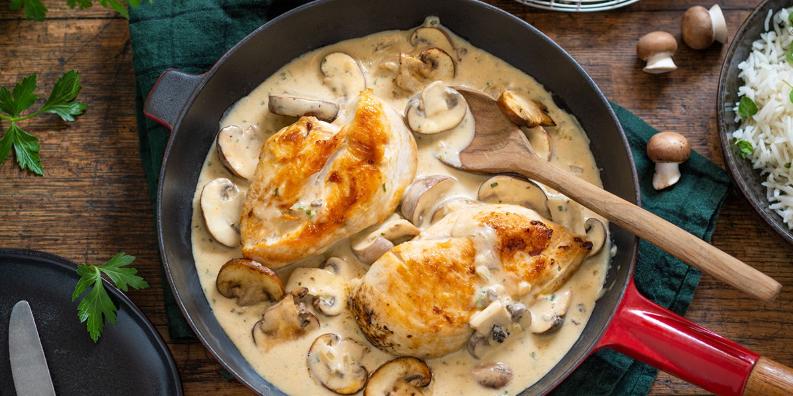 Gratinierte Hähnchenfilets in Champignonrahm – Ein Köstliches und Einfaches Rezept