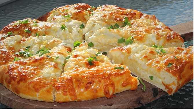 Griechisches Käsebrot, immer wieder sehr beliebt