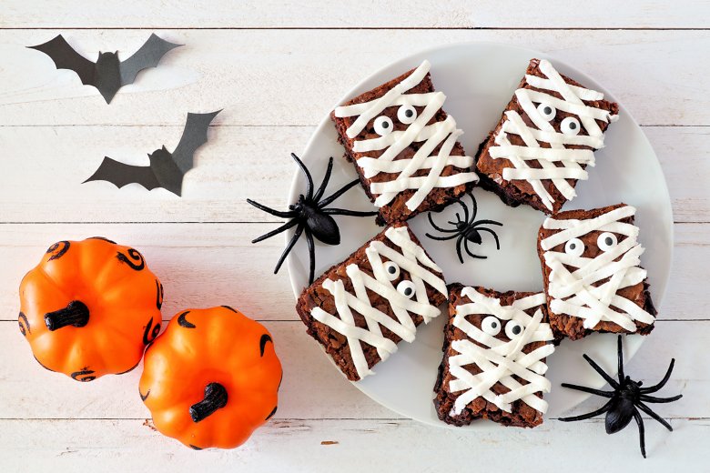 Halloween-Brownies