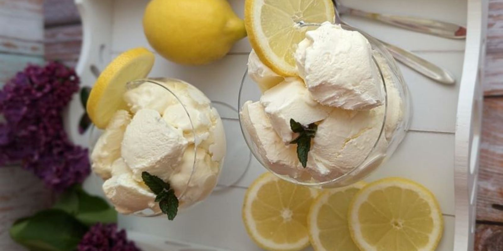 Hausgemachtes Zitroneneis ohne Eismaschine – Frische Fröhlichkeit aus Ihrer eigenen Küche