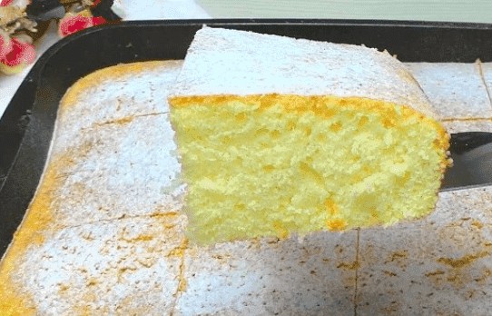Heißer Milchkuchen