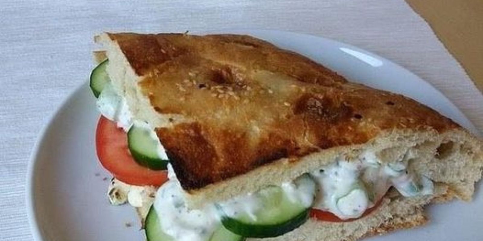 Heißer Schafskäse im Fladenbrot, Ein tolles Gerich sehr lecker!