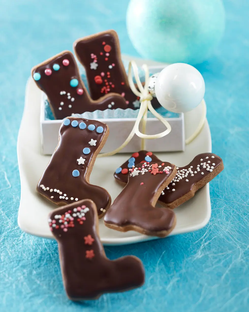 Home  Rezepte Süße Schokostiefel