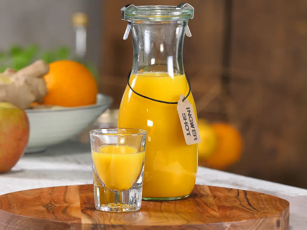 Ingwer Shot – das Rezept zum Selbermachen