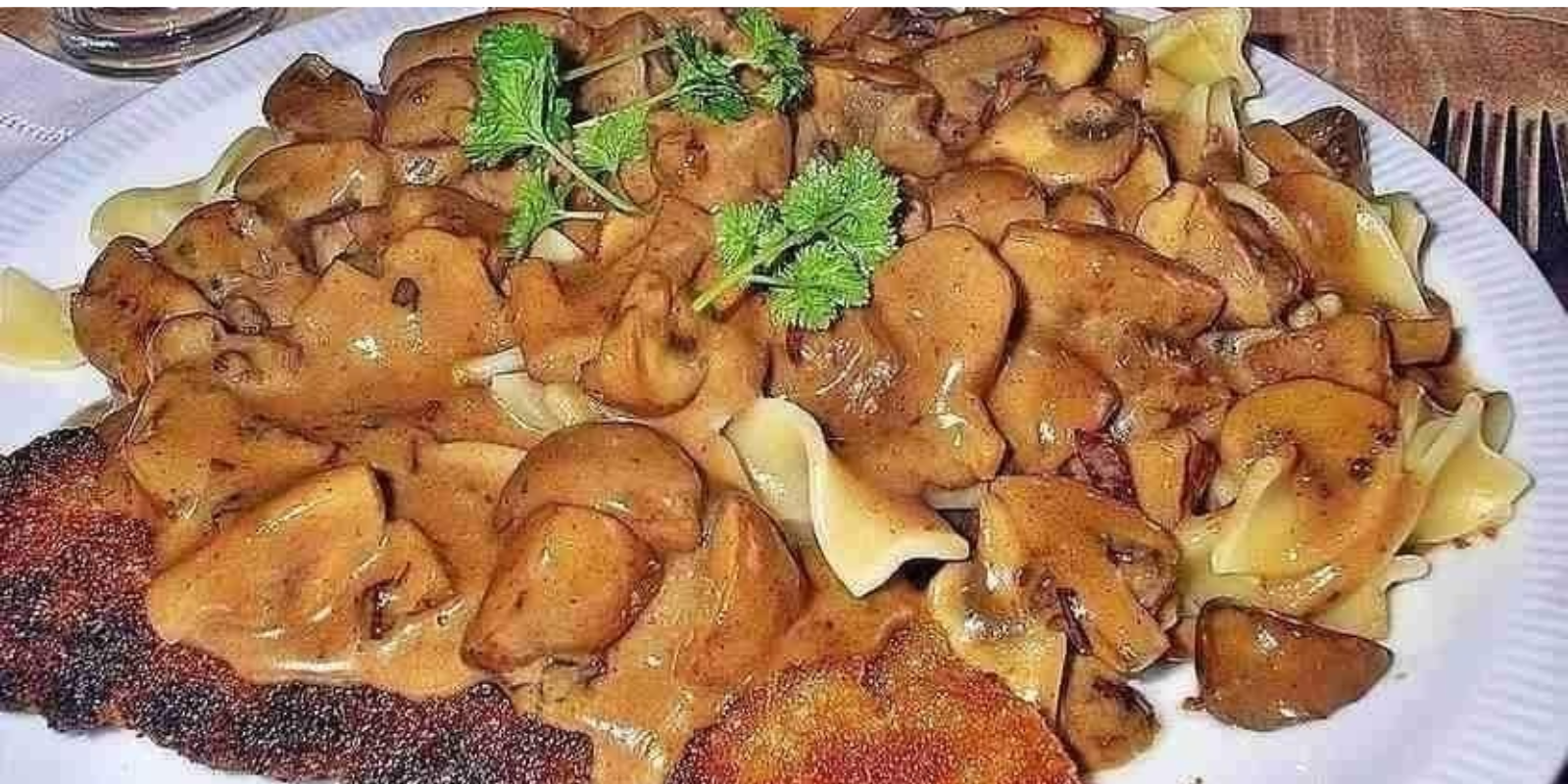 Jägerschnitzel mit Spätzle, fürs Abendessen !