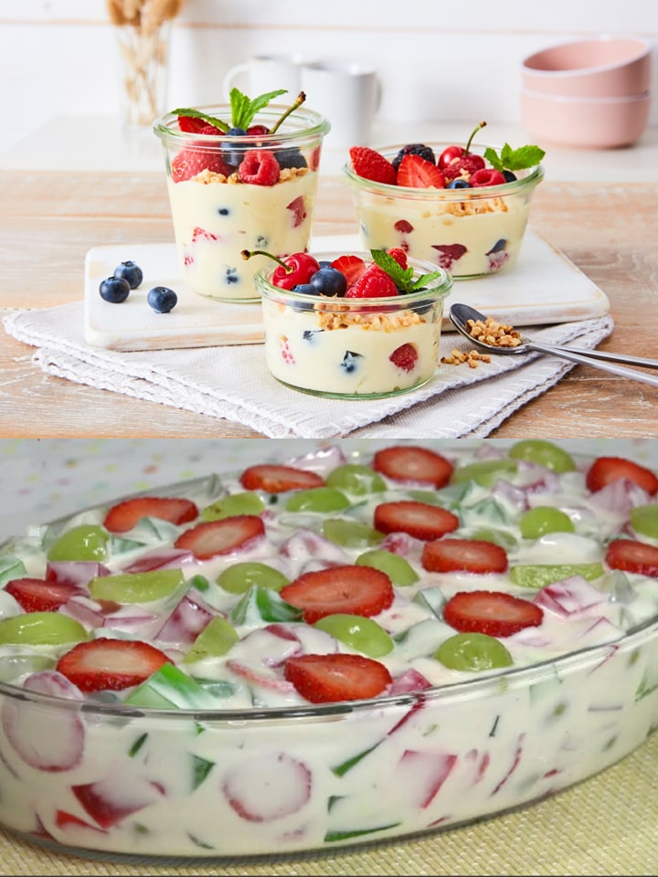 Joghurt Obst Dessert